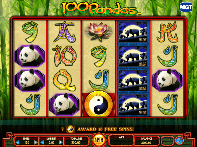 tragaperras online 100 pandas