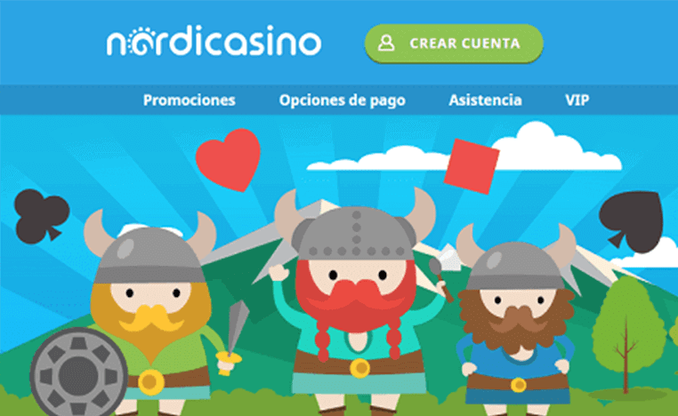 nordicasino metodos de pago