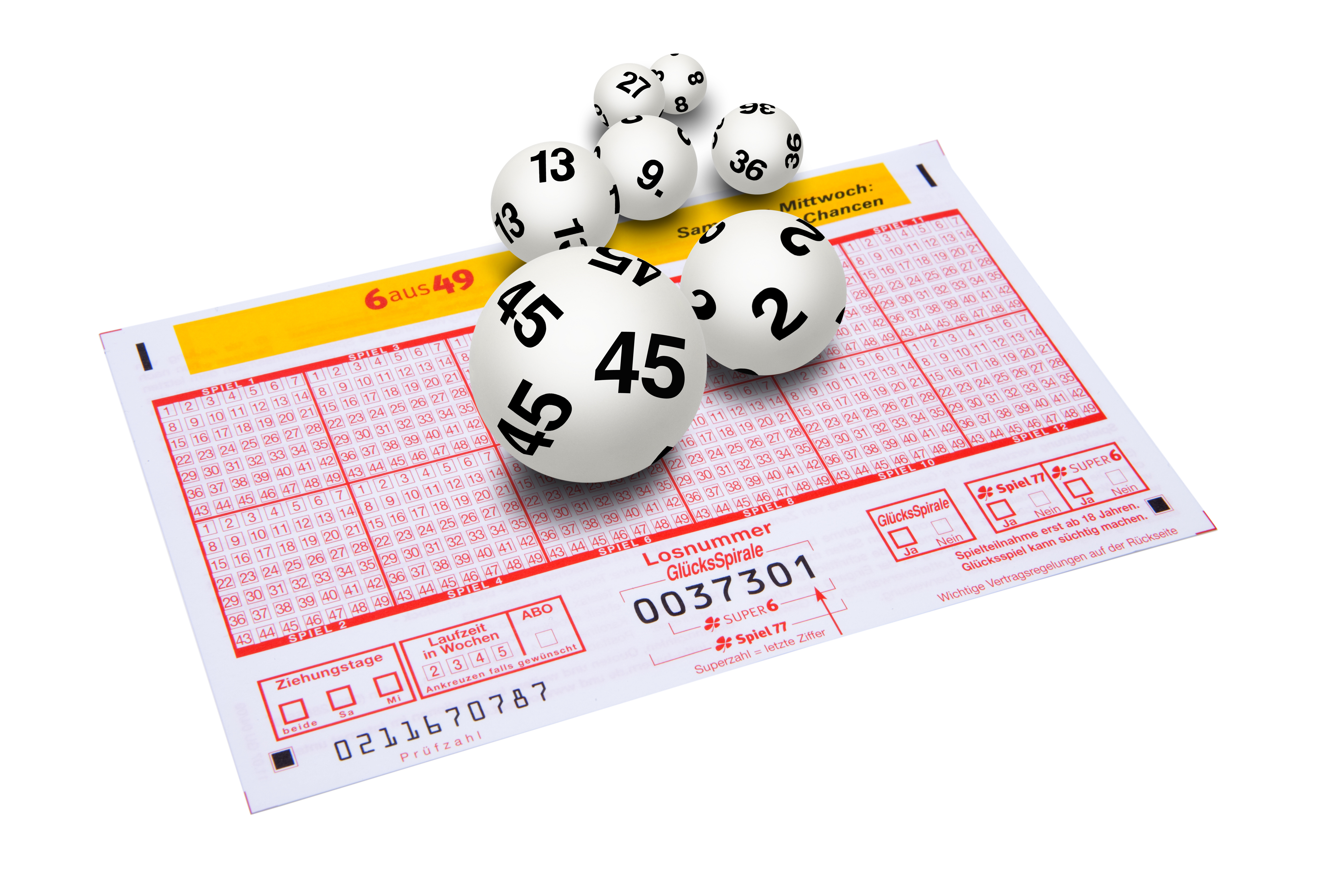 Carton y bolas para jugar al bingo