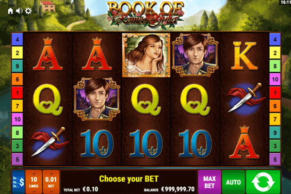 tragaperras Books of Romeo and Juliette