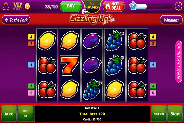 Novomatic Sizzling Hot Deluxe Novomatic Sizzling Hot Deluxe