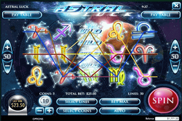 tragaperras Astral Luck