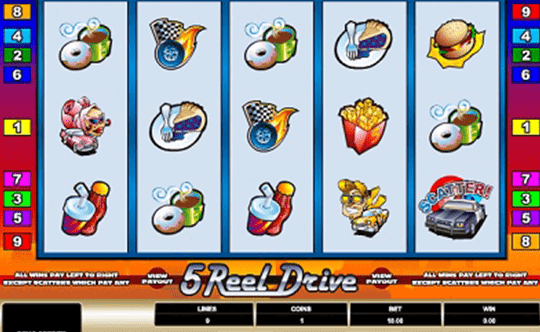 5 Reel Drive tragamonedas