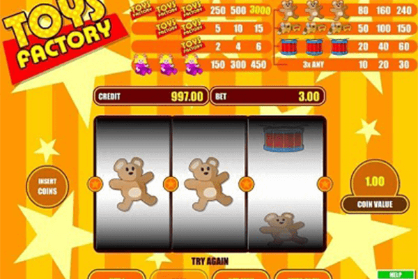 Toy's Factory tragamonedas