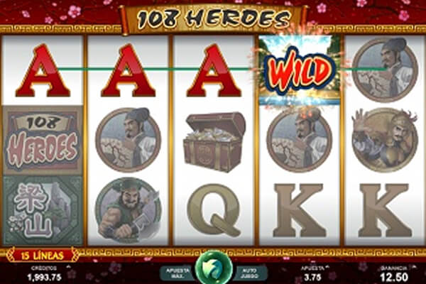 tragaperras 108 Heroes