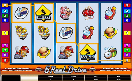 tragaperras 5 Reel Drive