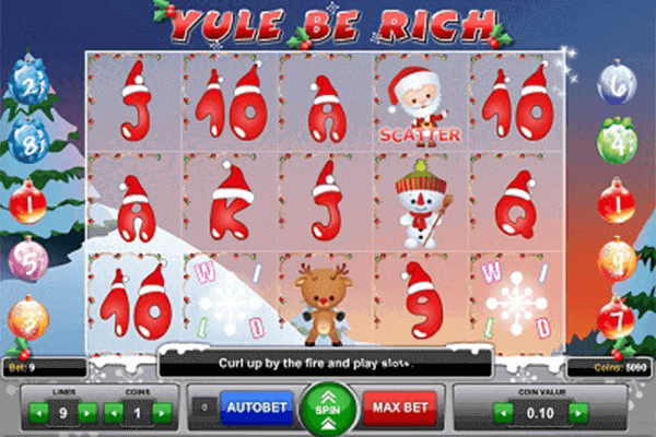 tragaperras Yule Be Rich
