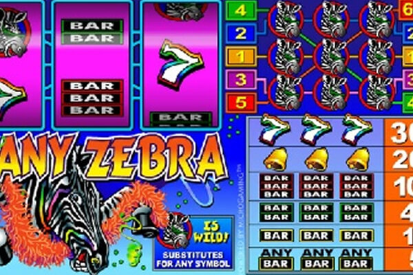 Zany Zebra tragamonedas