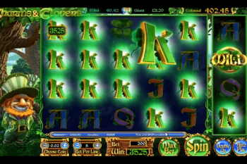 Tragaperras Charm and Clovers