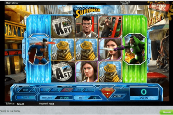 Tragaperras Superman el último hijo de Crypton