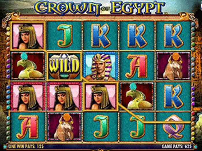 Tragaperras Crown of Egypt iframe