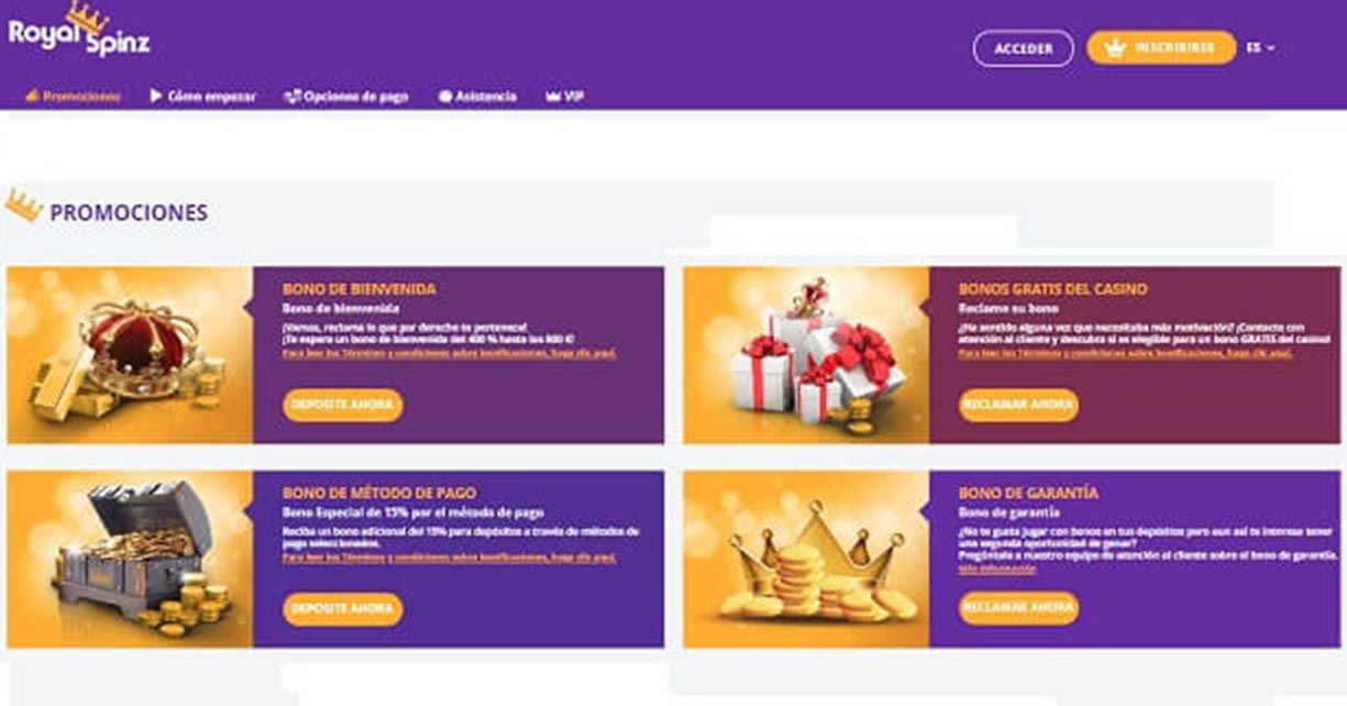 royal spinz casino online