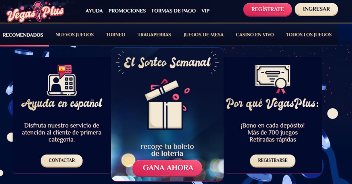 vegasplus casino online
