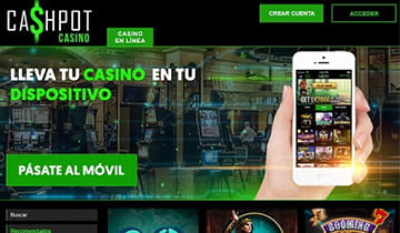 cashpot casino para móvil
