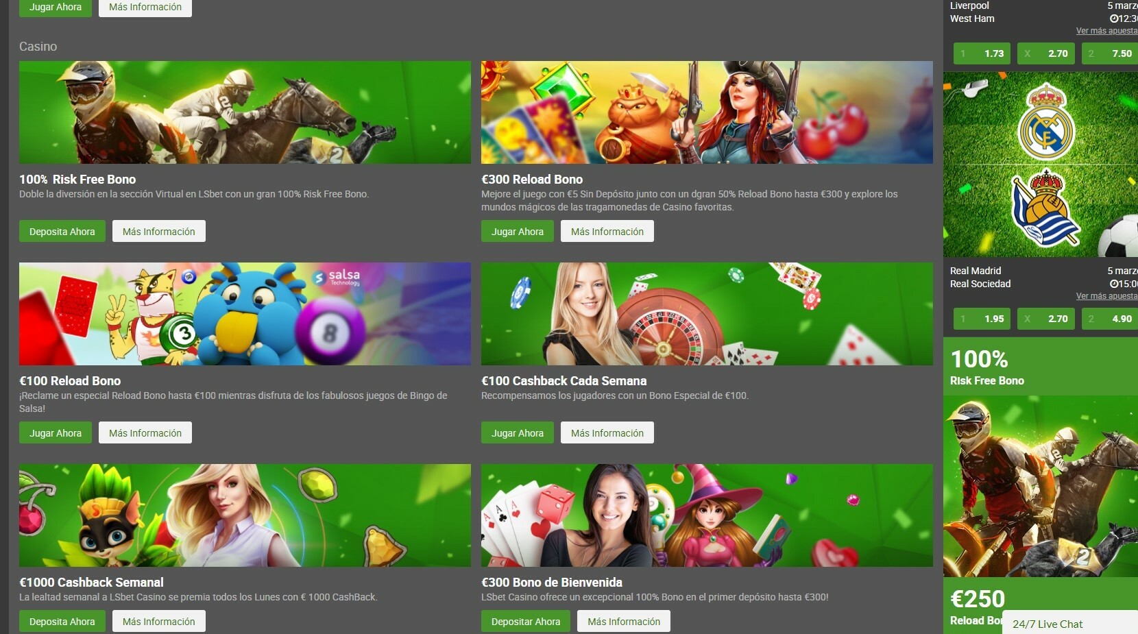 lsbet casino bono