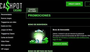 otras promociones de cashpot 