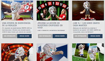 promociones de withe lion casino