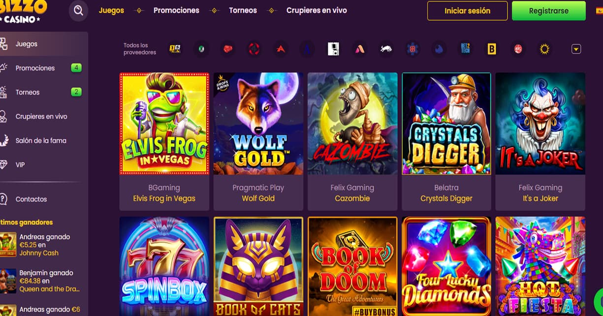 Bizzo Casino Analisis y opiniones